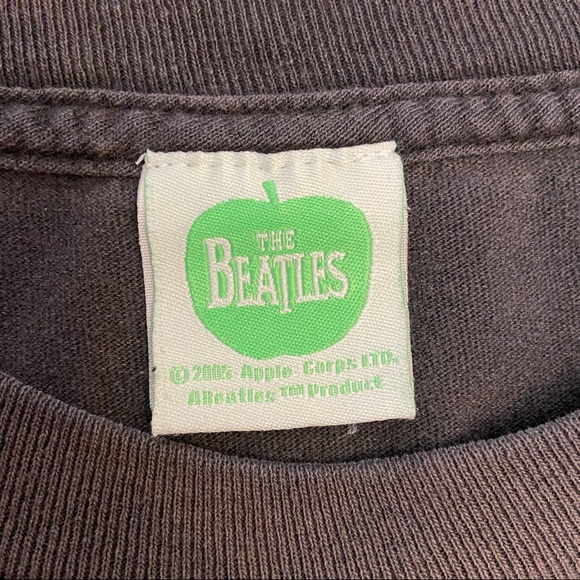 The Beatles Naturally Distressed Big Image T-Shirt Men’s Large - Picture 4 of 6